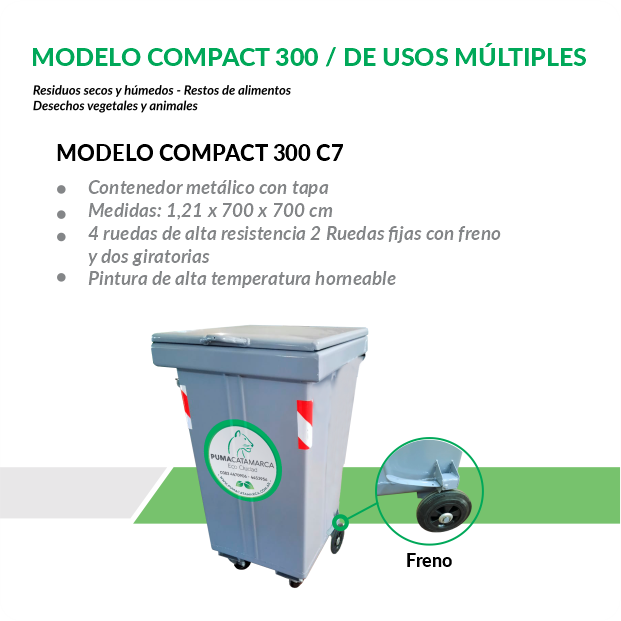 Modelo compacto para usos múltiples